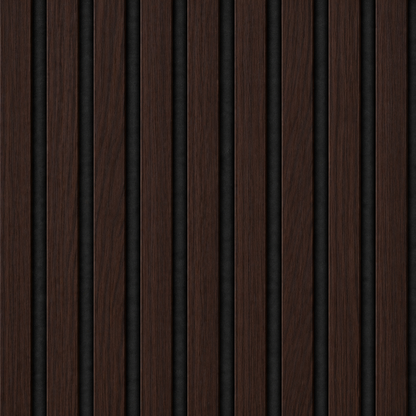 Panneau acoustique à lattes en bois – 270 × 110 cm